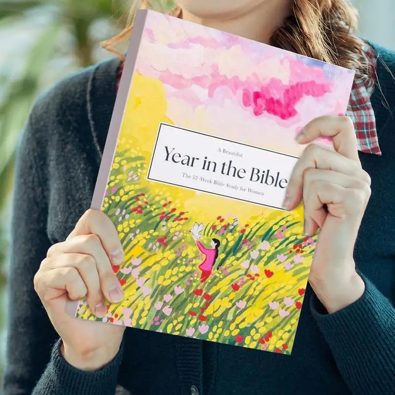 A Beautiful Year In The Bible--52-Week Women's Bible Study Journal – Christian Faith & Reflection Guide